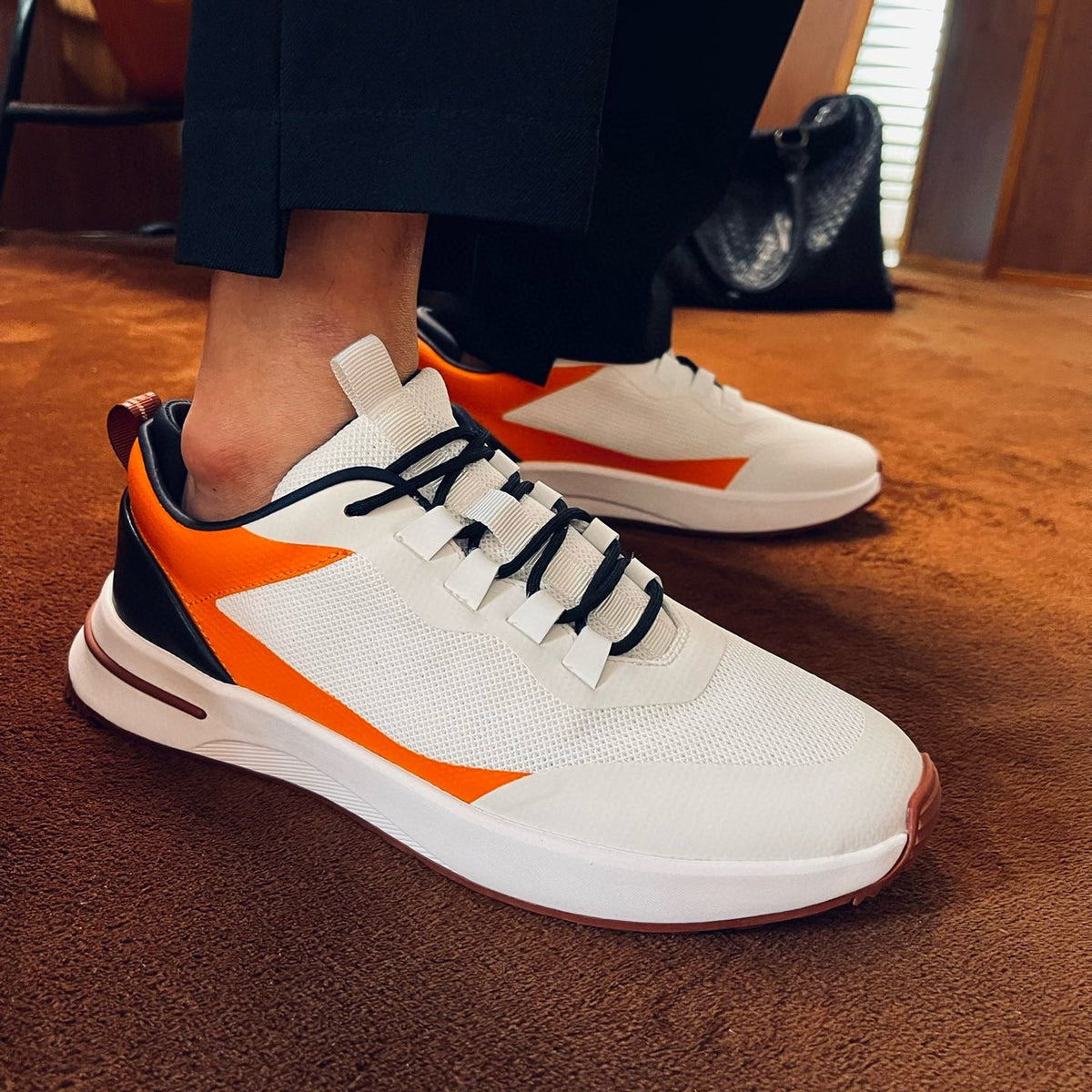 Shoes- Loro P Weekend Walk Trainers Luxury Lifestyle Designer Footwear