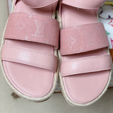 Close-up of Louis Vuitton shoes craftsmanship