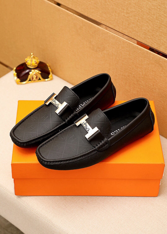 Hermes shoes Style 041 - front view, refined designer finish