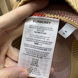 Close-up of Burberry designer clothing craftsmanship