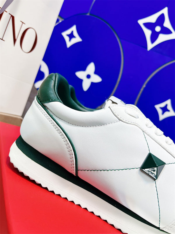 Close-up of Valentino Garavani shoes craftsmanship