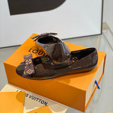 Louis Vuitton shoes Style 303 - front view, premium leather craftsmanship (alternate angle)