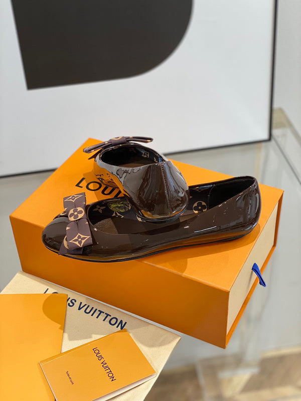 Louis Vuitton Red Slip-On Sneakers - Sole Detail View