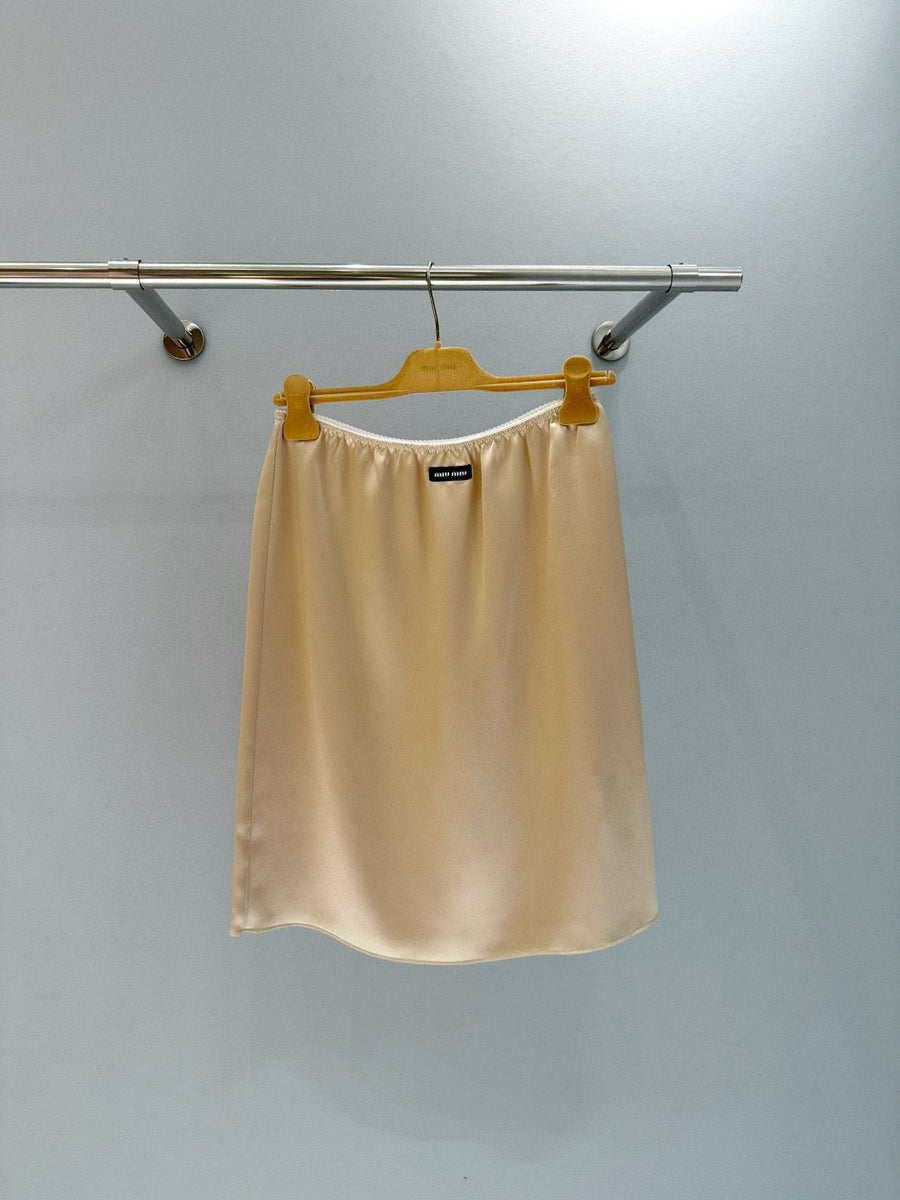 Skirts- Miu M Skirt Elegant Designer Casual Skirt
