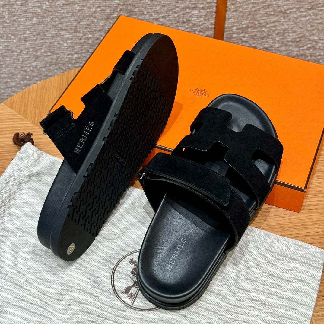Shoes- Herm Chypre Sandals Premium Designer Casual Shoes