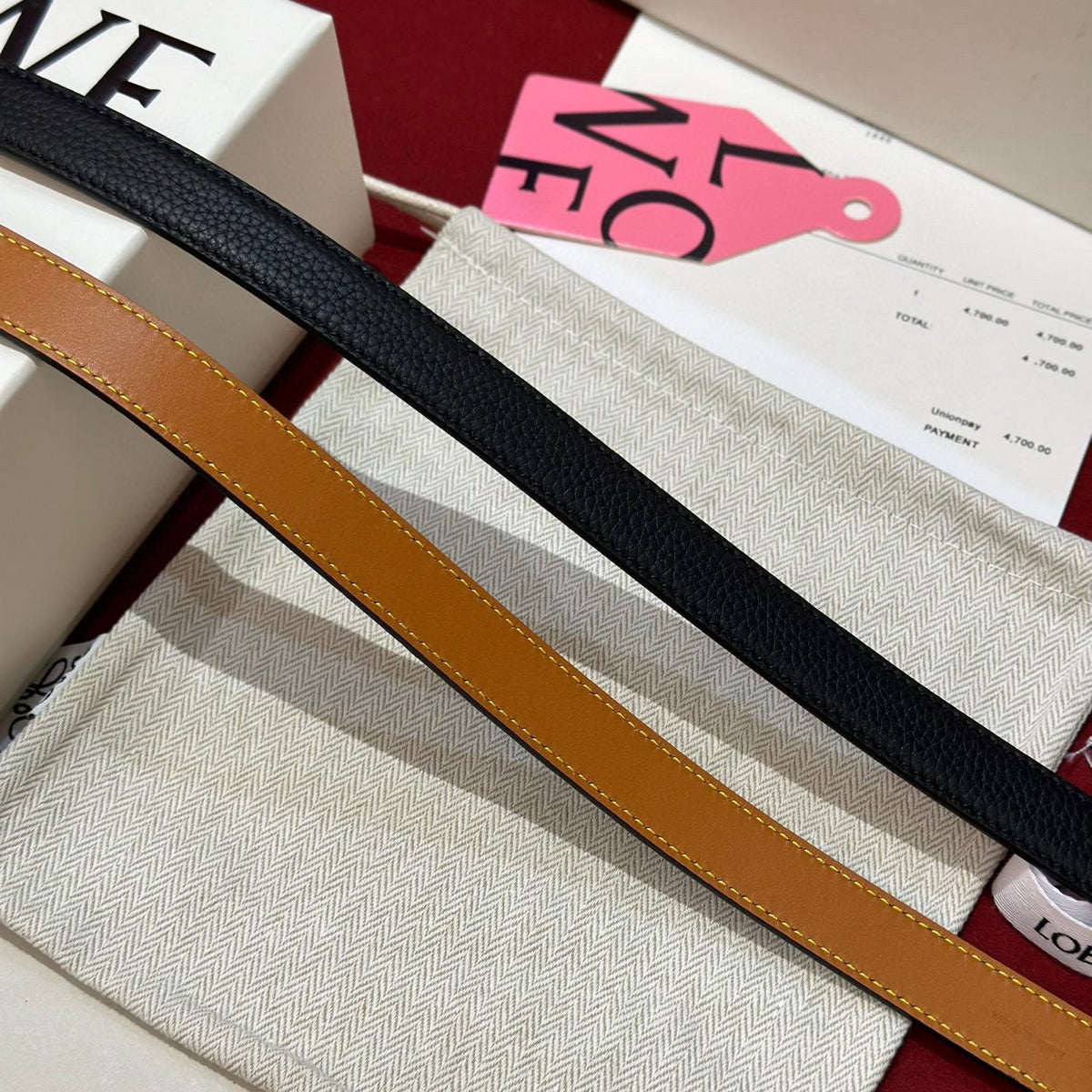 Belts- Loew Belt 20mm Premium Leather Designer Belt