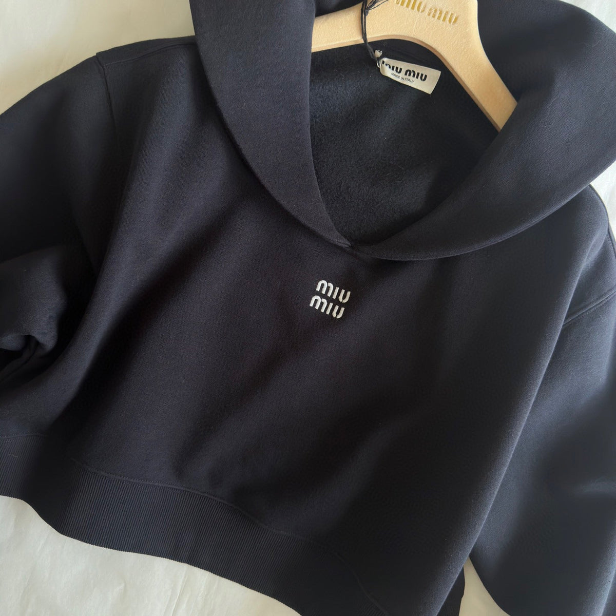 Hoodies- Miu M Sweatshirt Comfortable Luxury Streetwear Hoodie