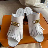 Louis Vuitton designer shoes full view