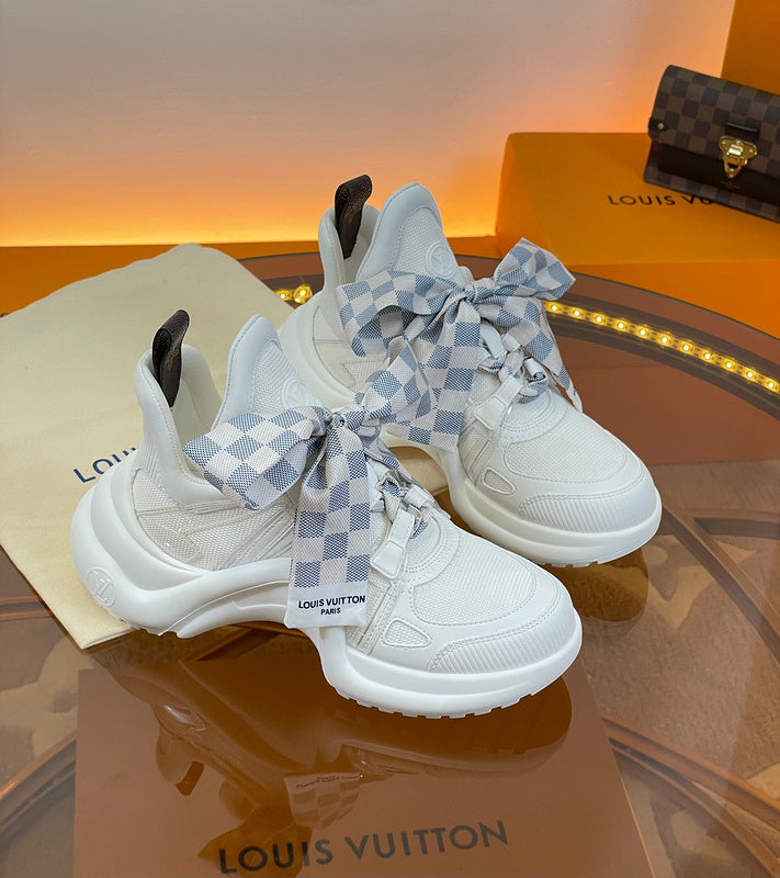 Louis Vuitton Tan Pointed-Toe Stiletto Heels - Angled View