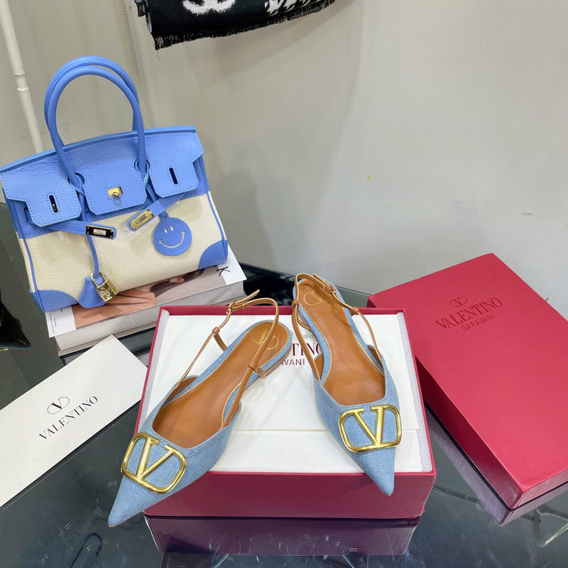 Valentino Garavani shoes front view designer style