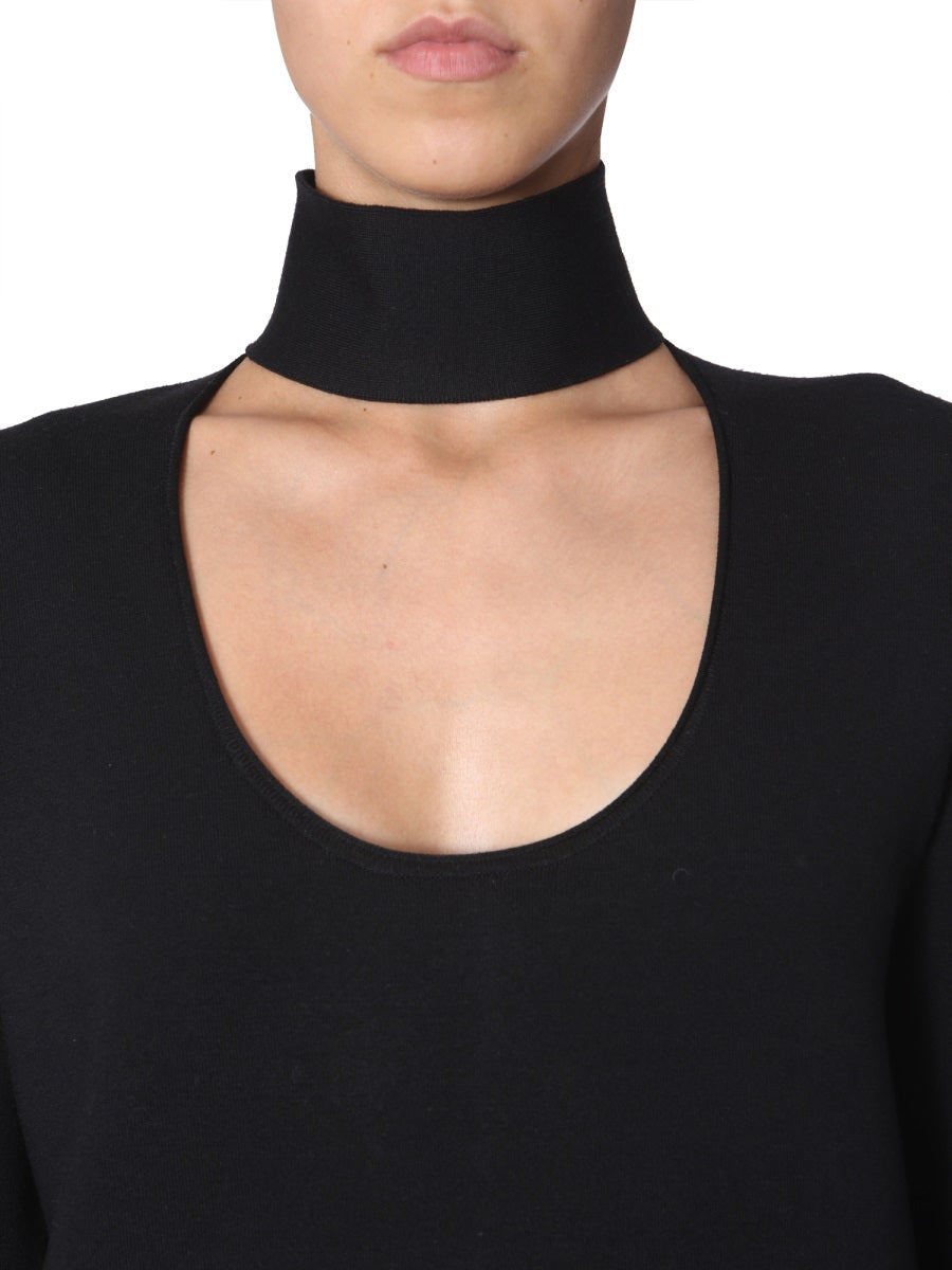 Bottega Veneta cocktail dresses side profile designer luxury fashion
