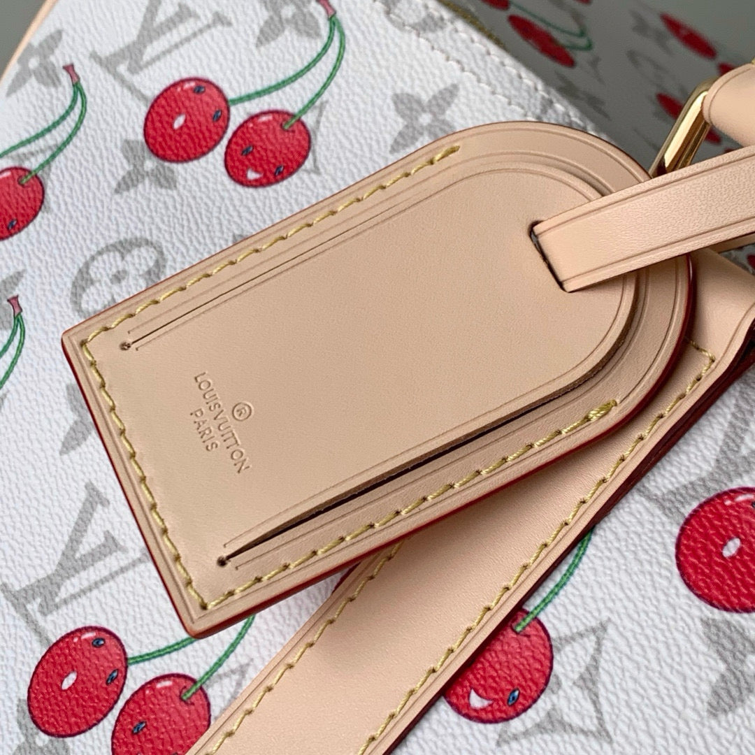 Louis Vuitton Bags- Louis Vuitton Lou x Murakami Keepall 45 Bag Premium Designer Shoulder Bag