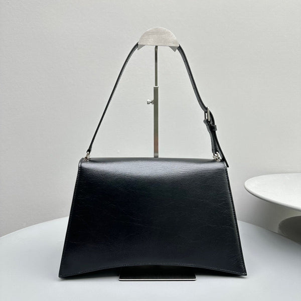 Balenciaga Crush Bag detail shot – authentic designer craftsmanship