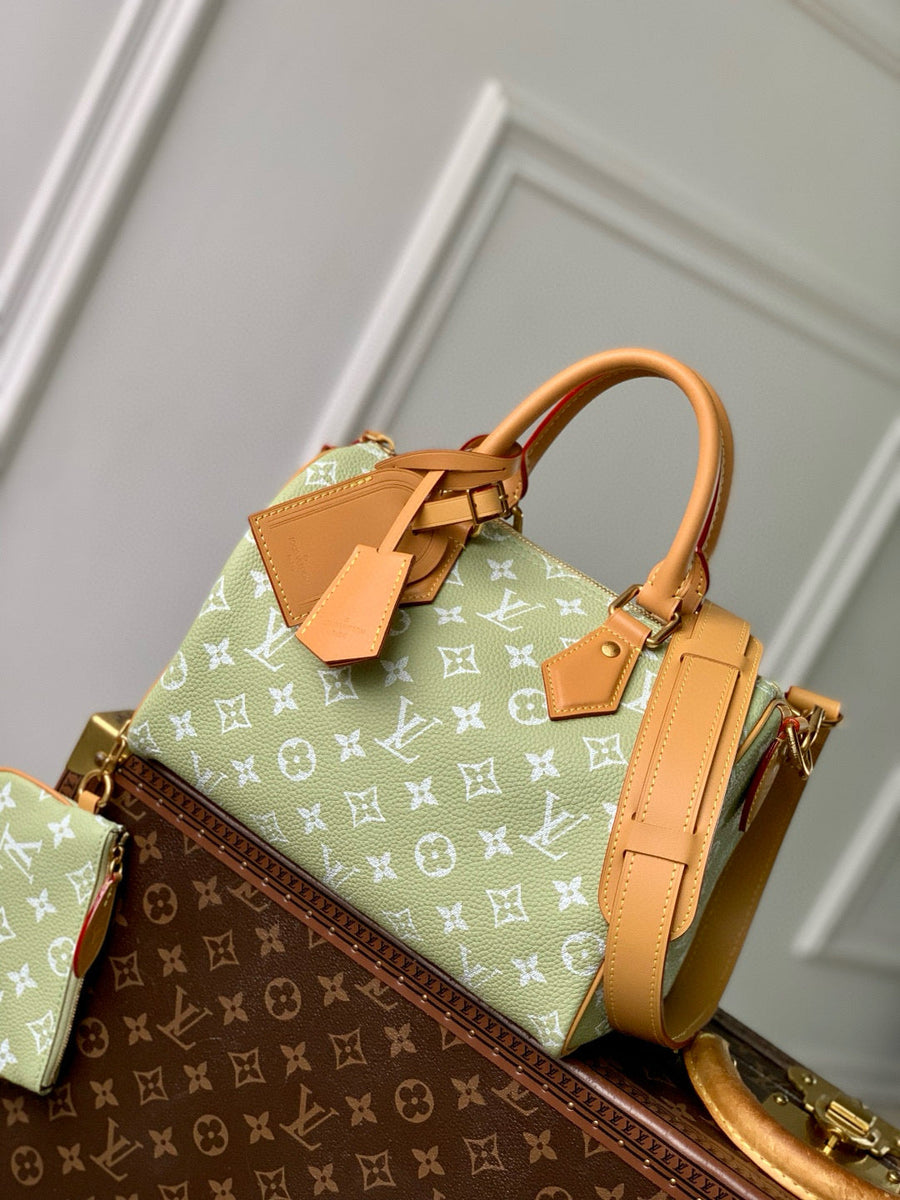 Louis Vuitton Bags- Louis Vuitton Lou Speedy P9 25 Bag Luxury Designer Leather Handbag