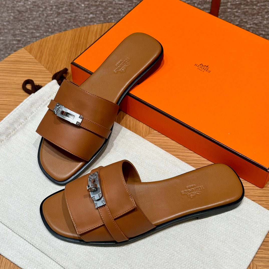 Shoes- Herm Giulia Sandals Premium Designer Casual Shoes