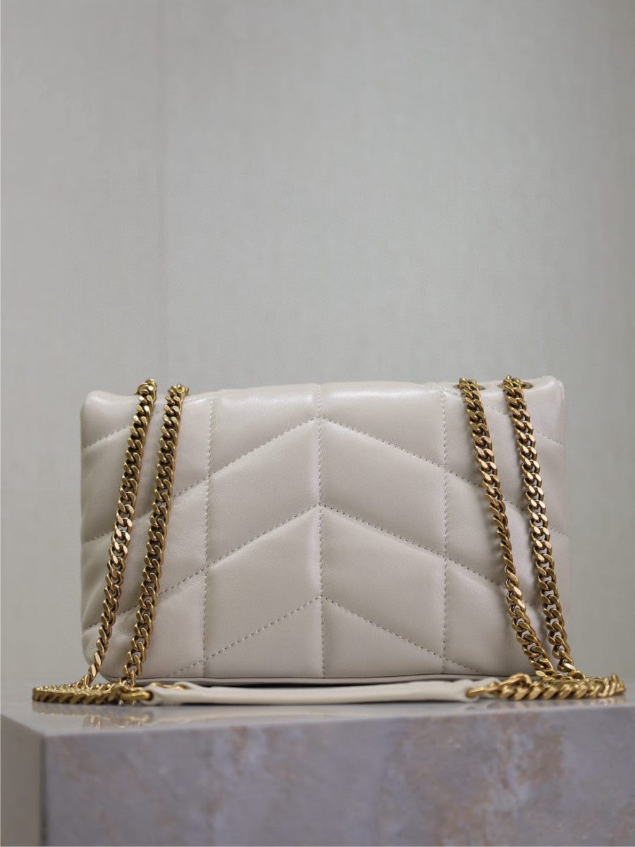 Saint Laurent Bags- Saint Laurent Toy Loulou Puffer Bag Luxury Designer Leather Handbag
