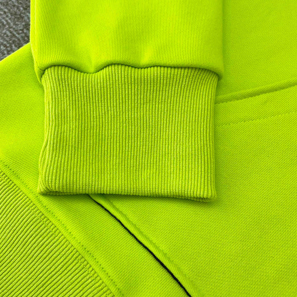 Close-up of Amiri hoodie craftsmanship