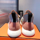 Hermes shoes Style 383 - texture and material detail