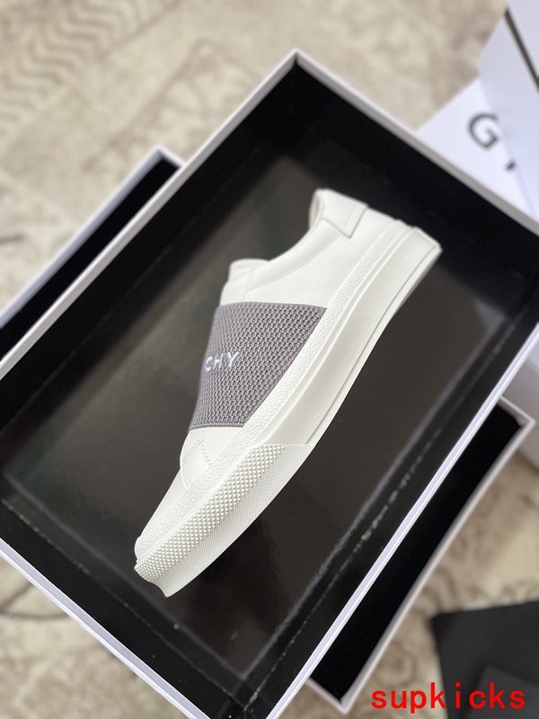 Givenchy Nude Slip-On Sneakers - Back View