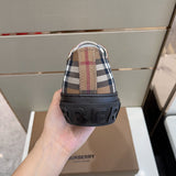 Burberry Camel Chunky Platform Sneakers - Sole Detail View