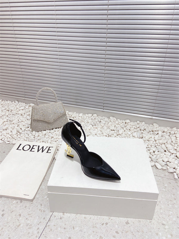 Saint Laurent designer shoes full view