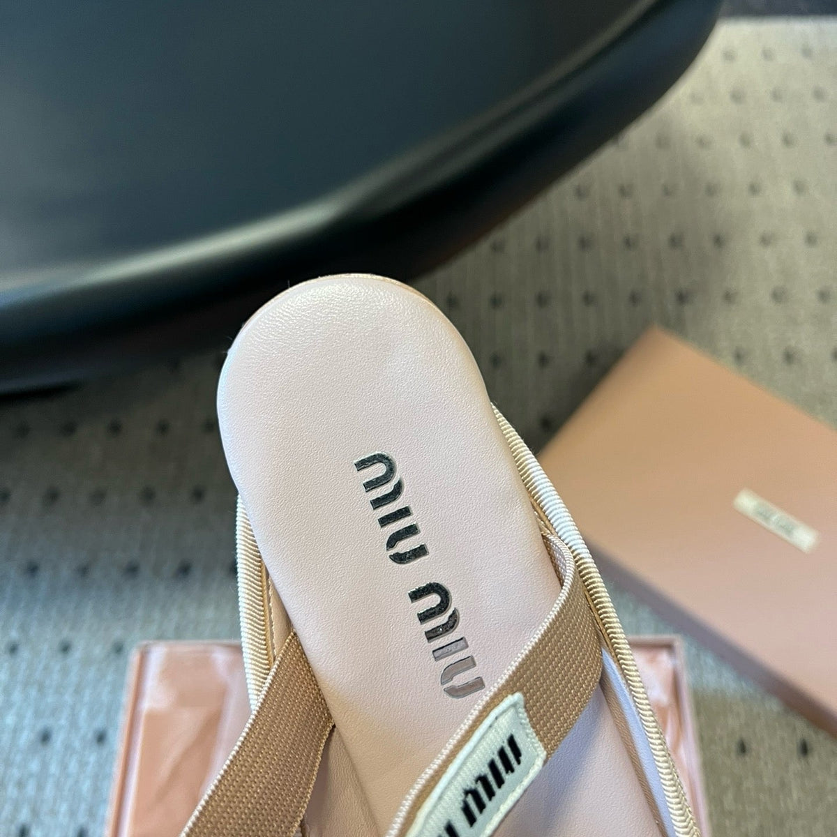 Shoes- Miu M Ballerina Flats Luxury Lifestyle Designer Footwear