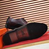Hermes shoes Style 063 - top view showing design