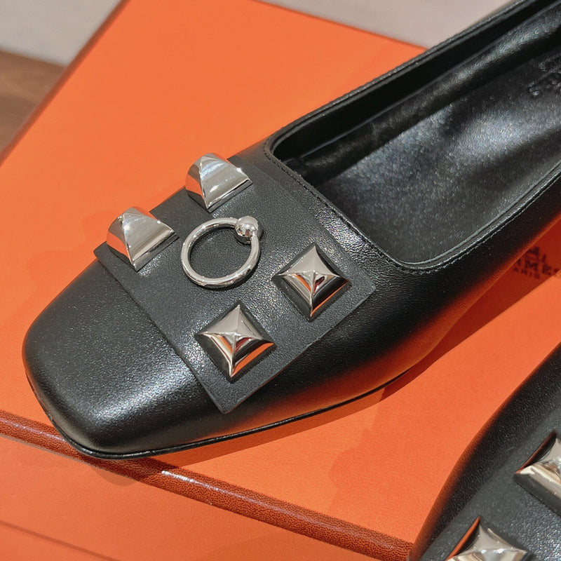 Hermes shoes Style 257 - angled studio shot