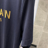 Balmain luxury designer clothing detail shot