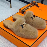 Hermes shoes Style 399 - logo and branding close-up