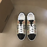 Burberry Red Platform Heels - Back View