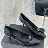 Saint Laurent designer shoes full view