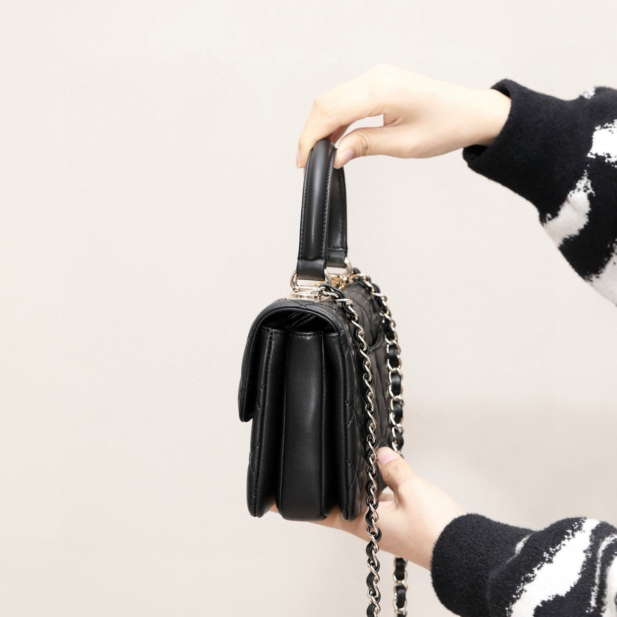 Chanel 24C Mini Trendy Bag – luxury designer piece at Velouxe