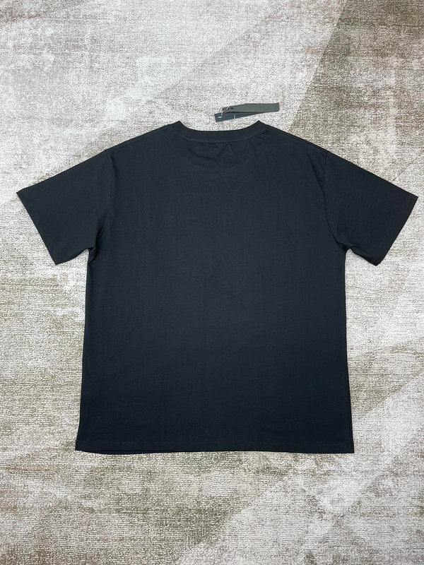 Close-up of Amiri t-shirt craftsmanship