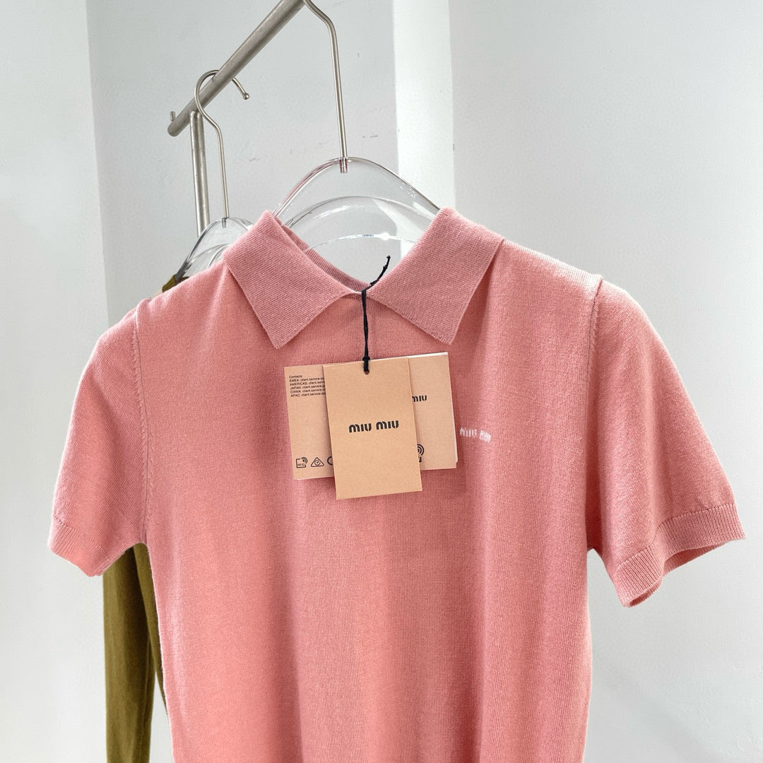 Tops- Miu M Top Premium Designer Casual Top