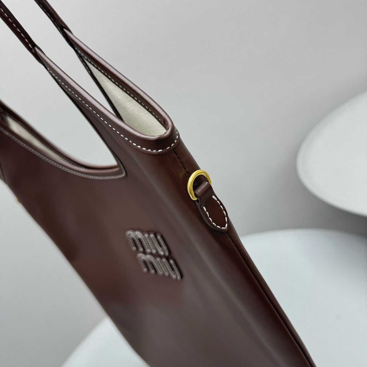 Bags- Miu M Ivy Bag Luxury Designer Leather Handbag