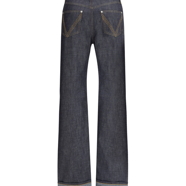 Bottega Veneta premium pants detail and craftsmanship close-up