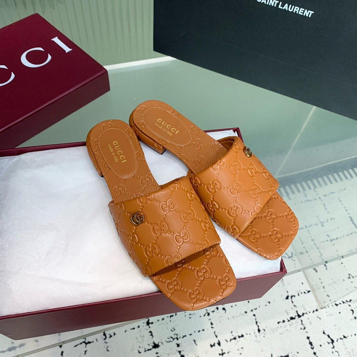 Gucci Shoes- Gucci Sandals Premium Designer Casual Shoes