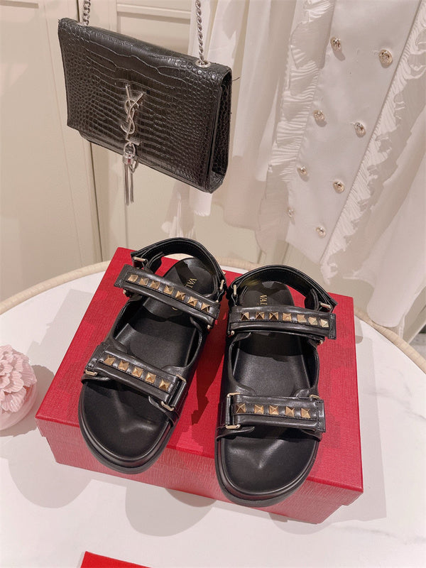 Valentino Garavani luxury shoes detail shot