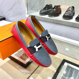 Hermès Tan High-Top Sneakers - Lifestyle Styling Shot