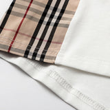 Burberry luxury t-shirt detail shot