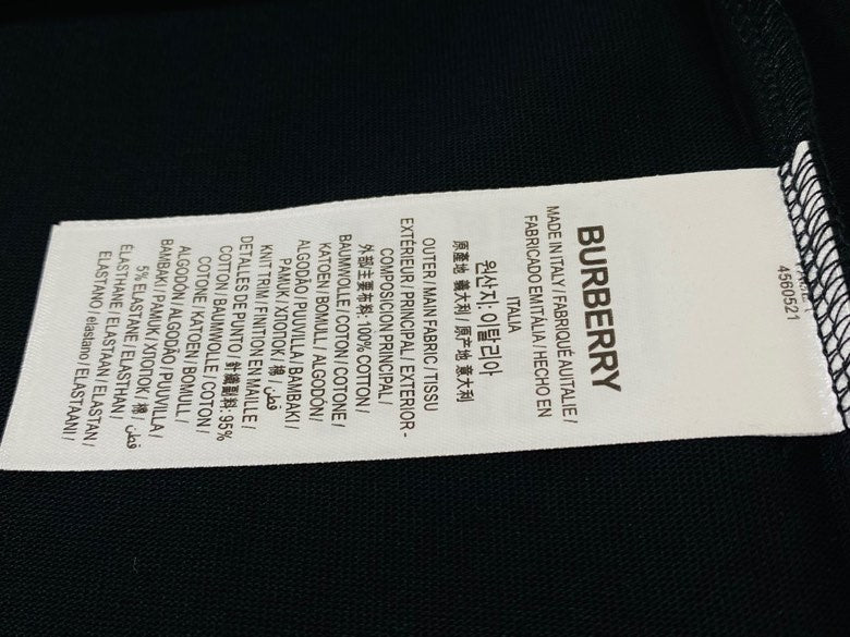 Burberry designer t-shirt full view