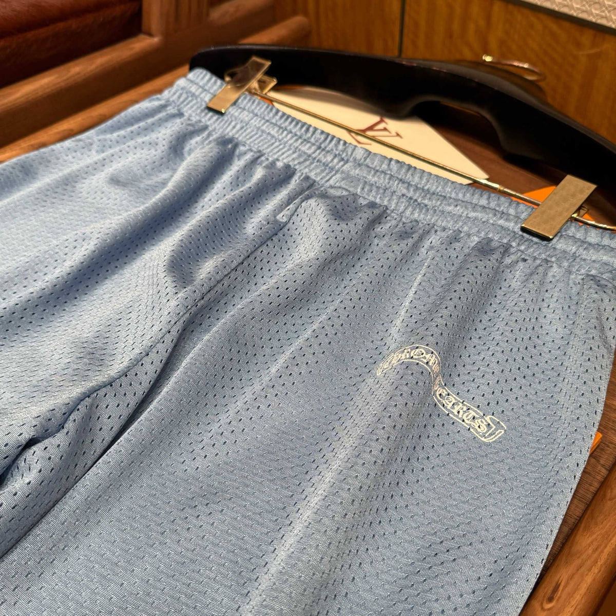 Shorts- Chrome H Shorts Everyday Lightweight Designer Shorts