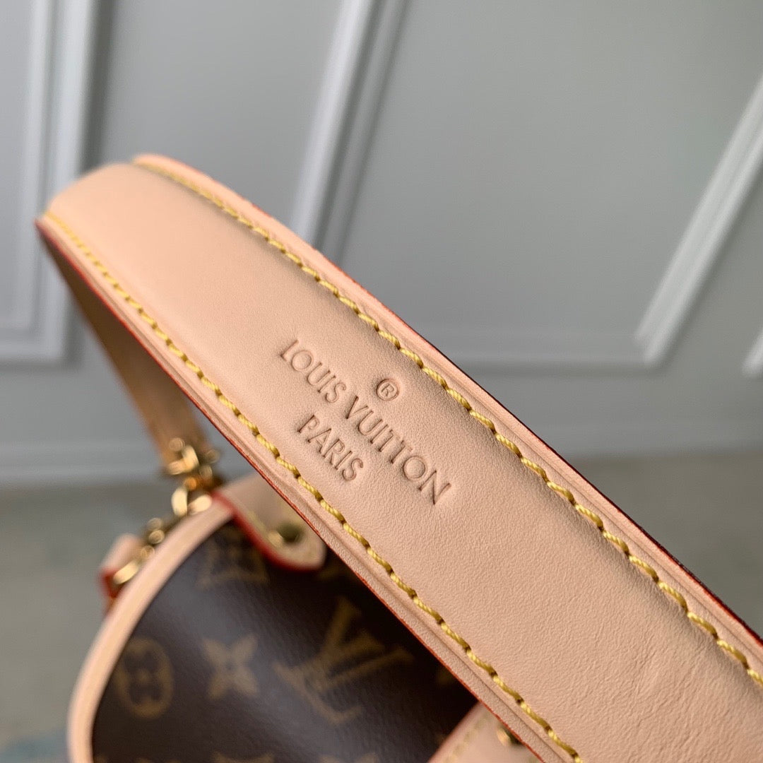 Louis Vuitton Wallets- Louis Vuitton Lou Saumur Bb Bag Compact Luxury Card Wallet