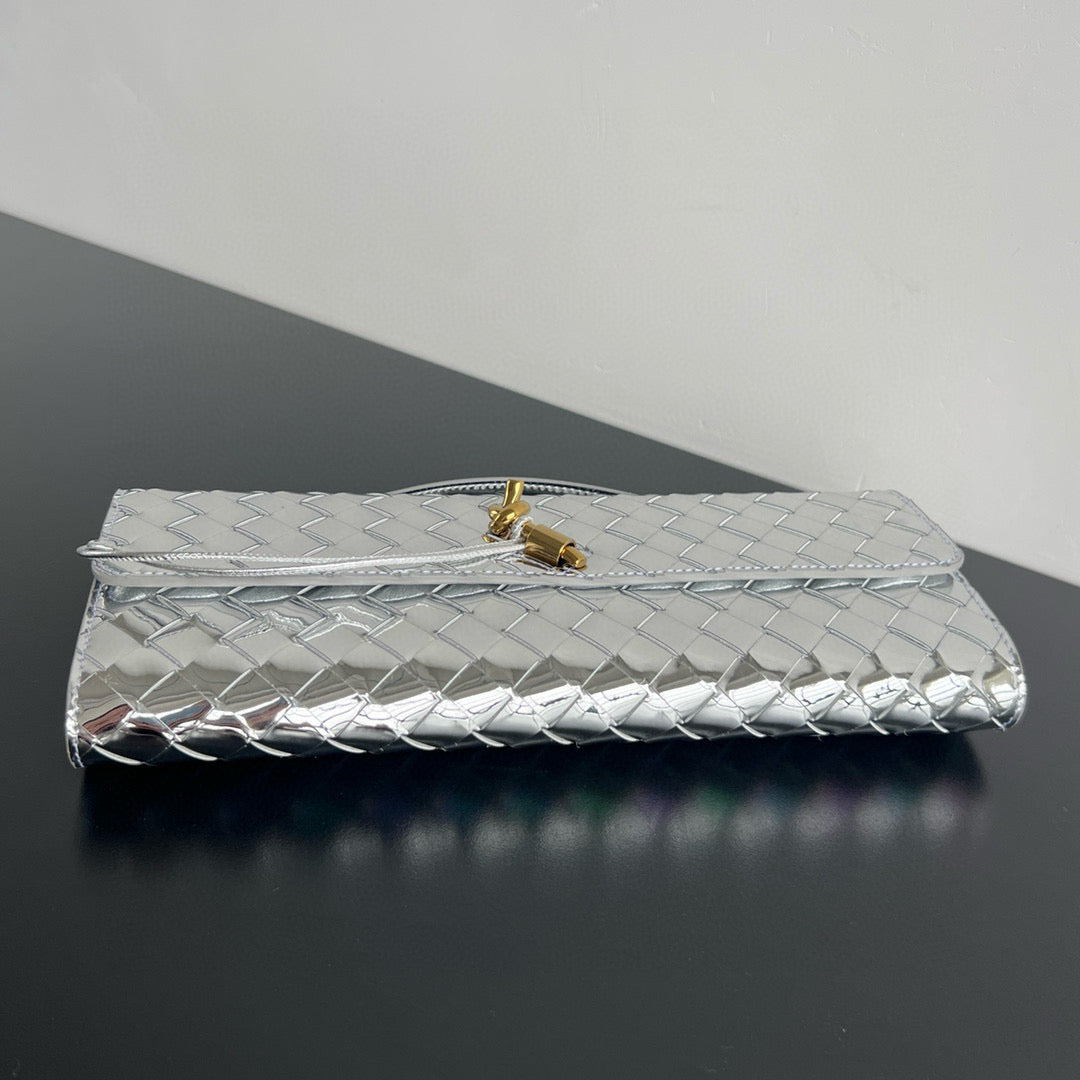 Bottega Veneta Bags- Bottega Veneta Andiamo Clutch Premium Designer Shoulder Bag