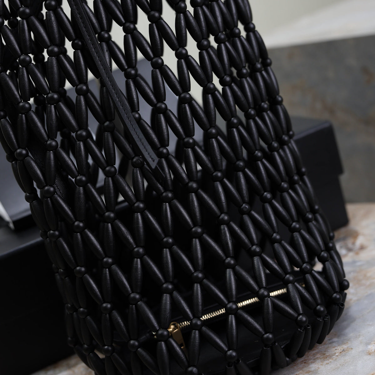Saint Laurent Bags- Saint Laurent Supple Bucket In Wood Bag Elegant Everyday Designer Handbag