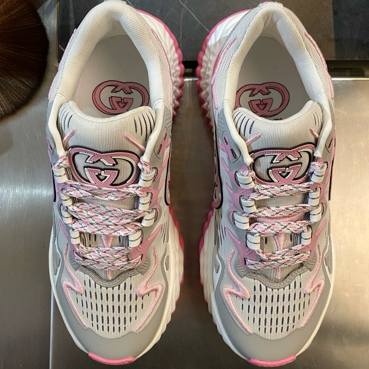 Gucci Shoes- Gucci Ripple Sneakers Comfortable Everyday Designer Shoes