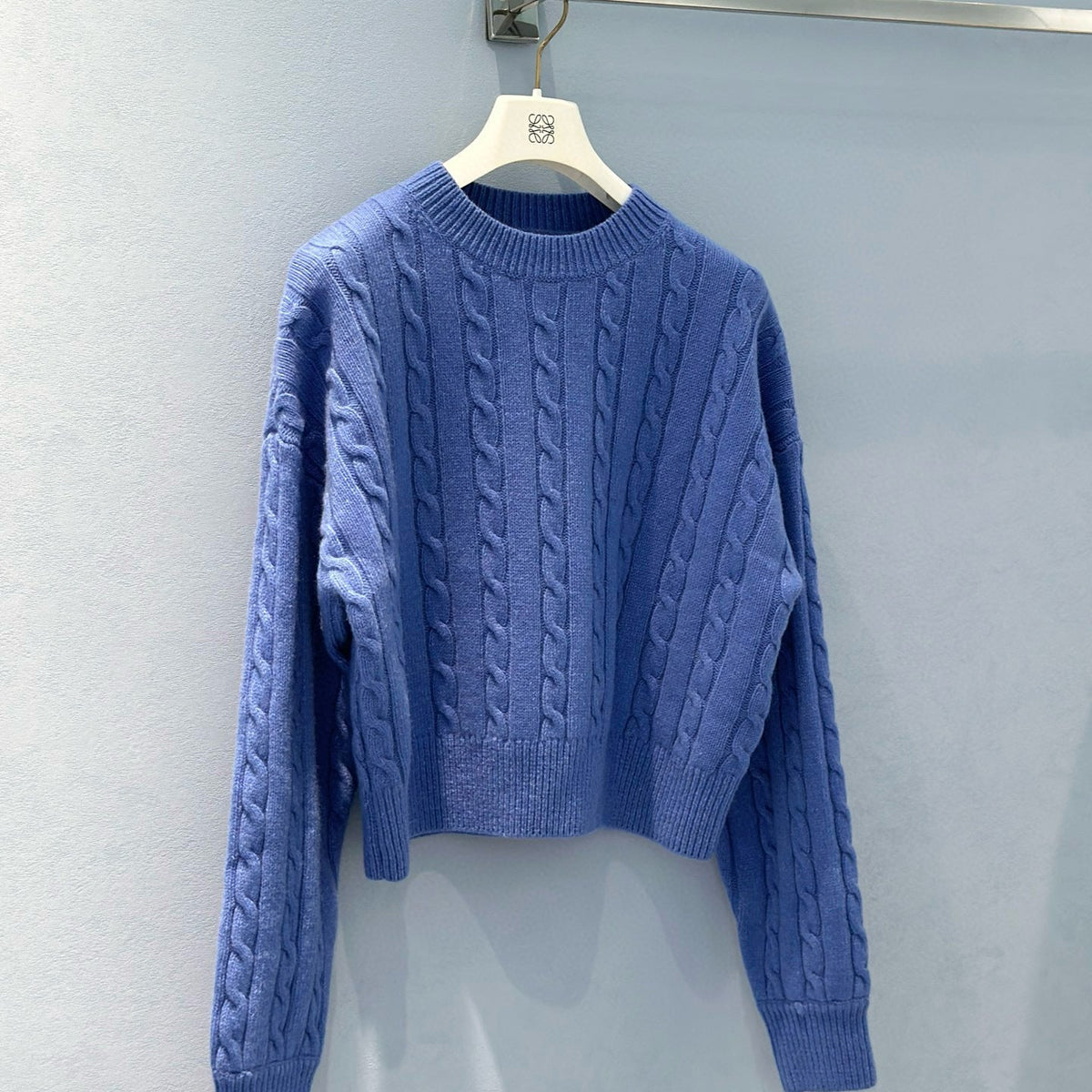 Sweaters- Loew Sweater Luxury Designer Knit Sweater