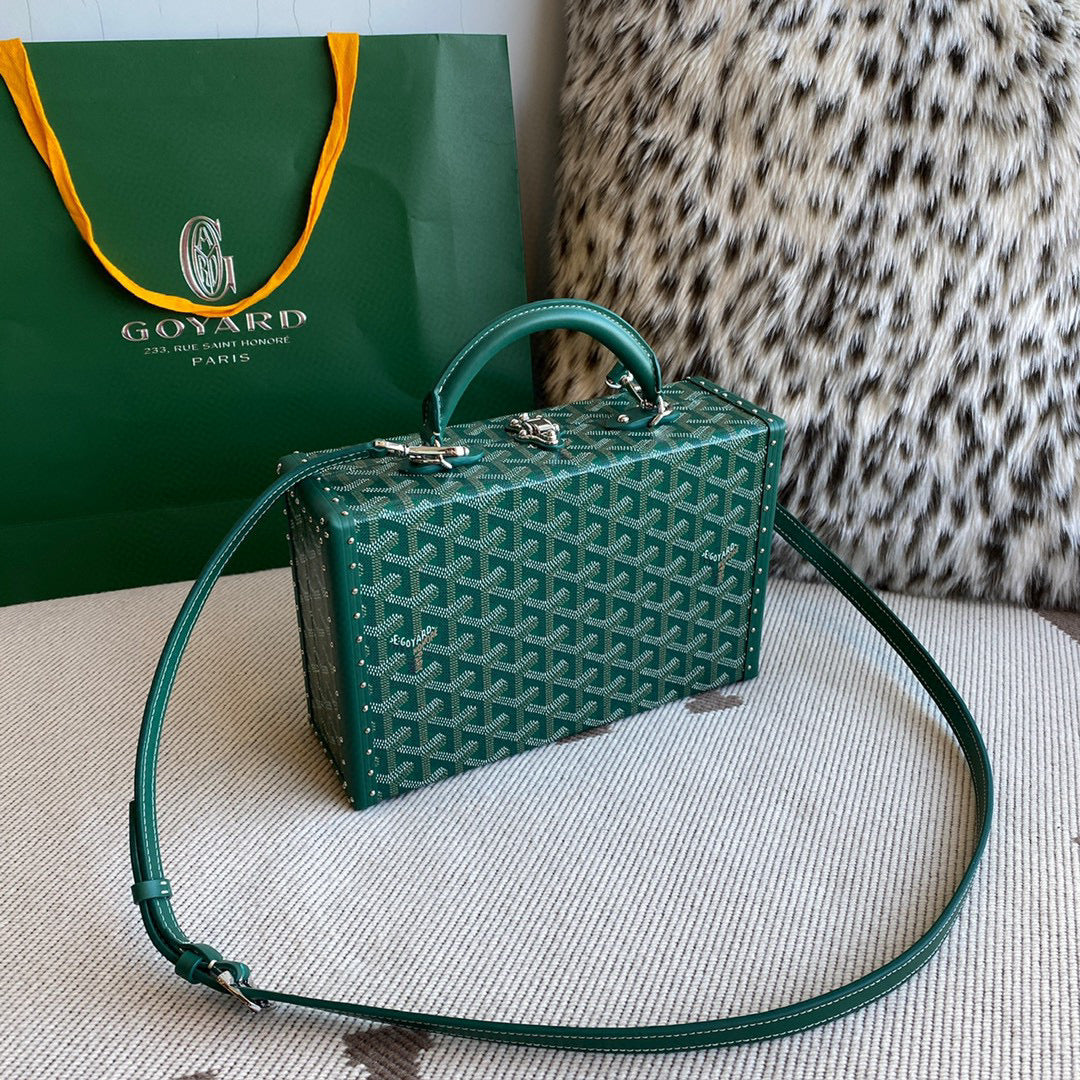 Bags- Goya Grand Hotel Trunk Bag Elegant Everyday Designer Handbag