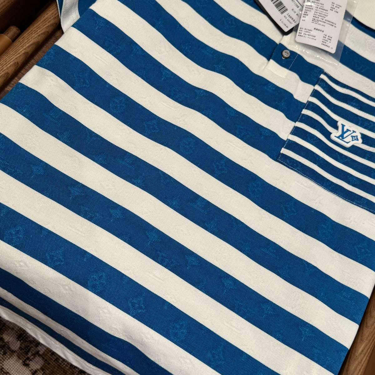 Louis Vuitton Polo Shirts- Louis Vuitton Lou Polo Shirt Classic Designer Cotton Polo Shirt